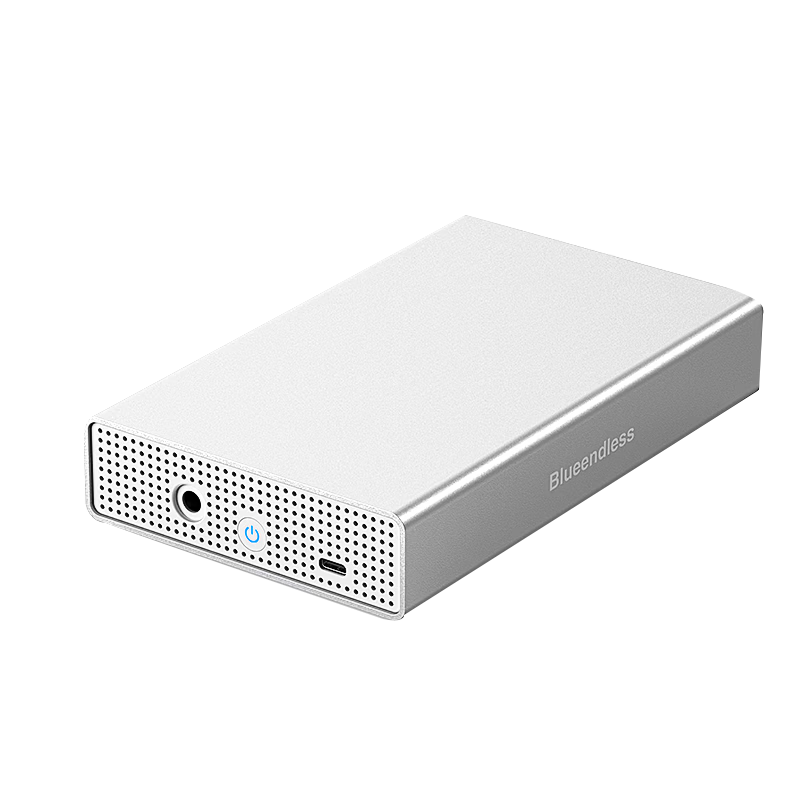 Lanshuo SAS/SATA Universal Hard Drive Enclosure Base USB 3.0 External Mechanical Hard Drive Reader Compatible with Desktop and Laptop Aluminum Alloy