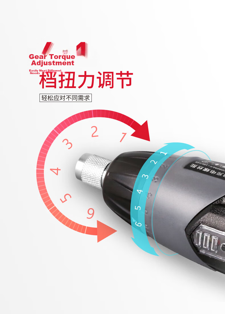 DELIXI ELECTRIC 46-Piece Electric Screwdriver Set 3.6V High Torque Rechargeable Lithium Power Tool for Home Repair 8