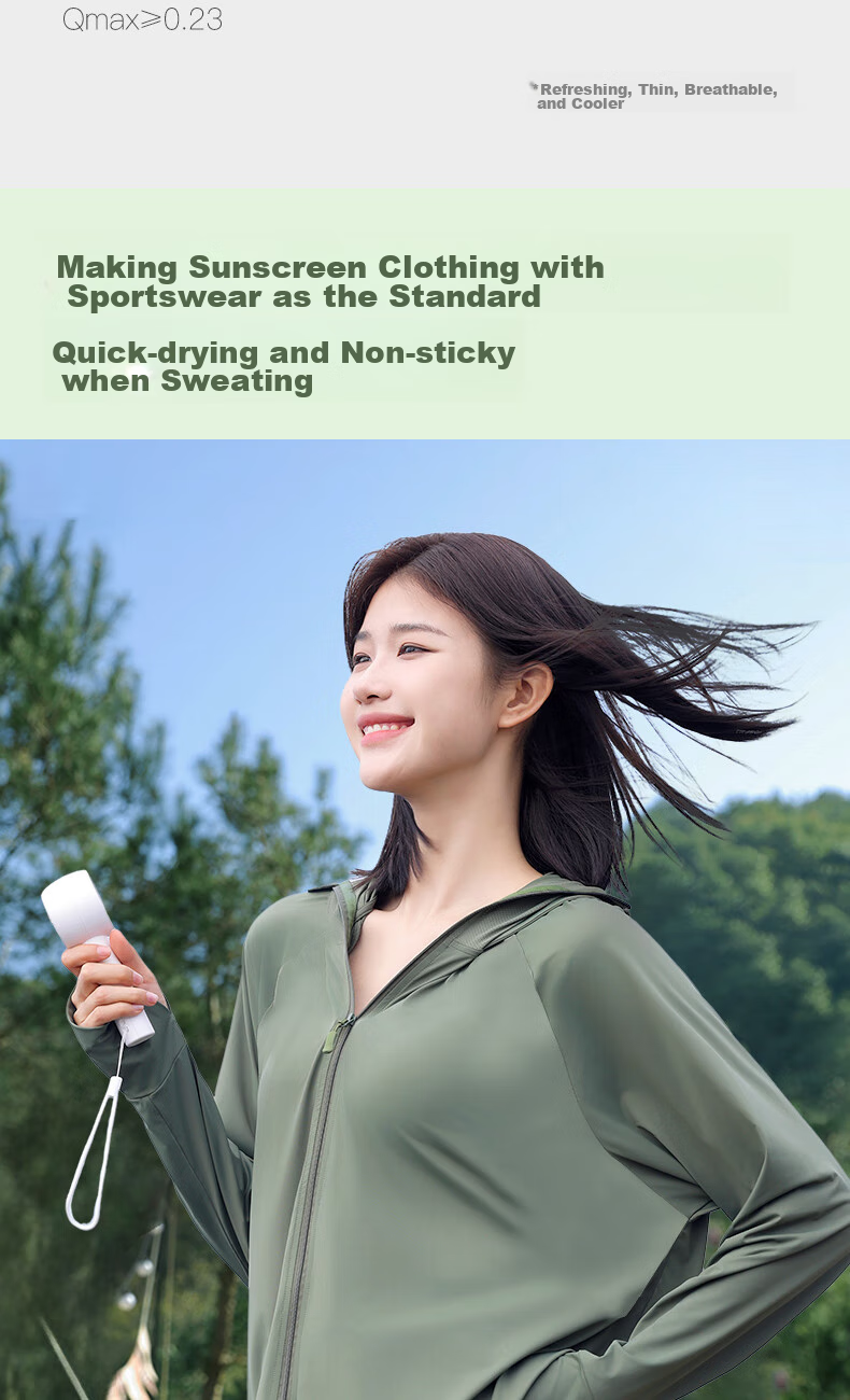 MiiOW Women's Sun Protection Clothing [UPF50+] 2026 New Summer Outdoor UV-Resistant Ice Silk Breathable Sun Protection Jacket 5