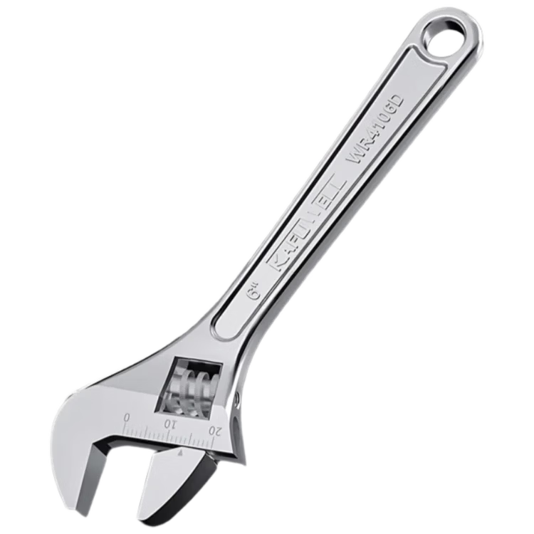Chugong 6-Inch Adjustable Wrench Universal Open-End Multi-Functional Plumbing Repair Wrench Light Handle