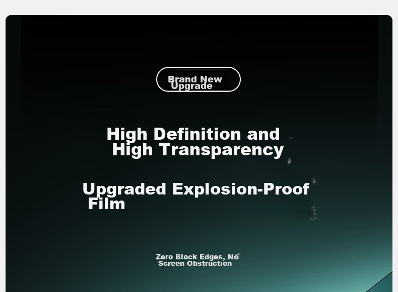 Shanmo Huawei Mate70 Tempered Glass Screen Protector - HD Full Coverage Explosion-Proof Anti-Fingerprint Smooth Film 1