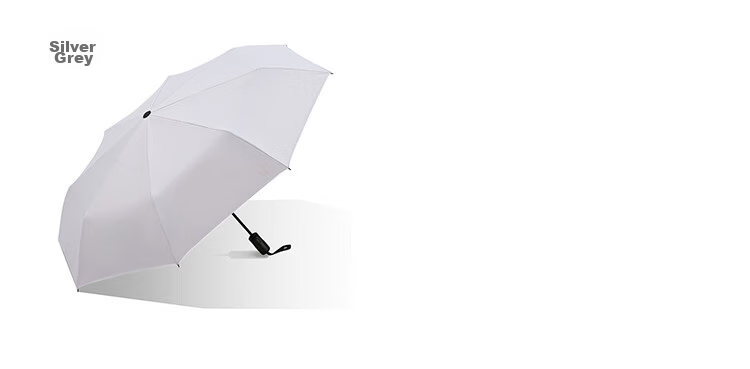 Paradise Umbrella Fully Automatic Three-Fold Sun Umbrella UV Protection Folding Large Umbrella Unisex Midnight Blue 22