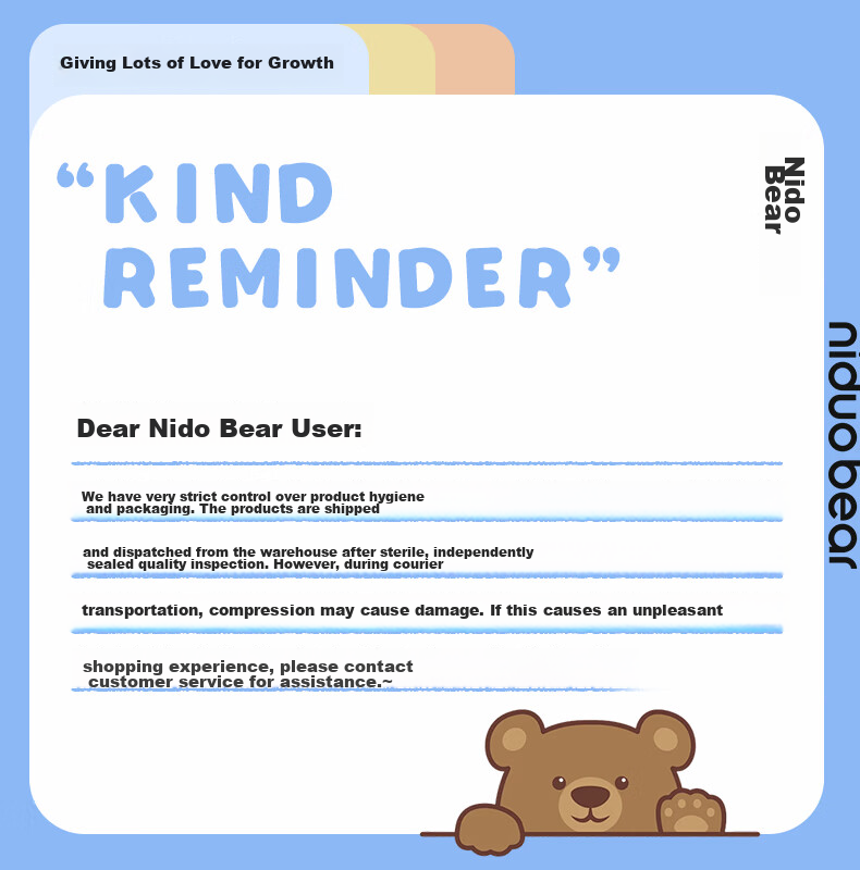 Nido Bear Children's Cotton Boxer Briefs for Girls Toddler and Kids Comfortable Developmental Underwear 2