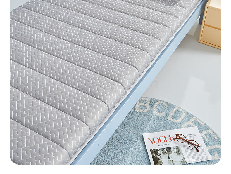 BEYOND Home Textiles Back-To Season Antibacterial Latex Student Mattress Dormitory Single Bunk Bed Pad Mattress Sleeping Mat 90*195cm 11