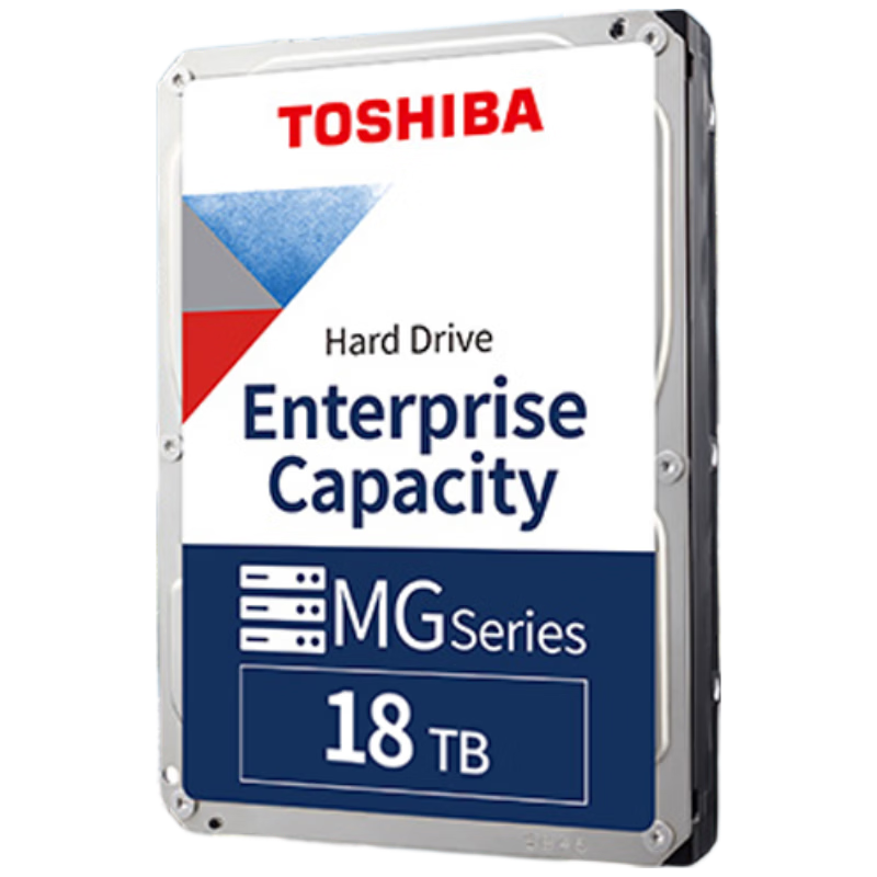 TOSHIBA 18TB 7200RPM Vertical CMR Mechanical Hard Drive 1024MB SATA Helium Enterprise Hard Drive (MG11ACA18TE)