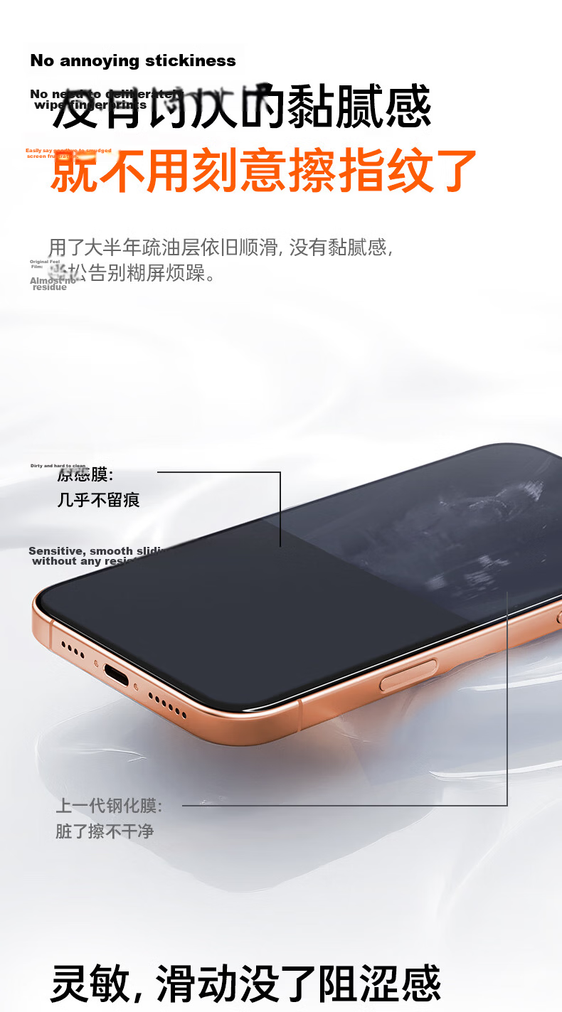 Torras [AR Anti-Reflective + 3D Curved Edge] Tempered Glass Screen Protector for iPhone 15 Pro Full Coverage Anti-Fingerprint Dust-Free HD Film 12
