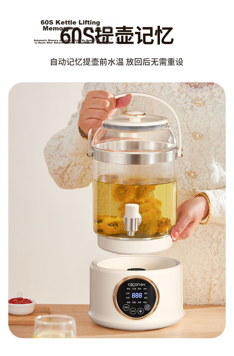 Xike Multifunctional Electric Stew Pot Mini Portable Electric Heating Cup Baby Food Cooker Porridge Maker M-500B 20