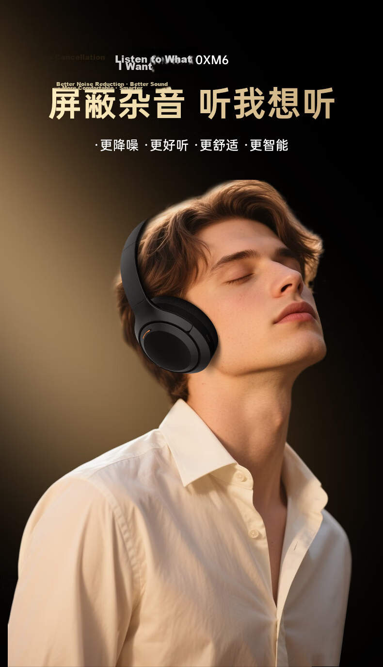 Viken Harman-Class Sound Bluetooth Headphones Over-Ear 2026 Latest Active Noise Cancelling Wireless Music Computer Gaming Compatible with Apple Xiaomi 4