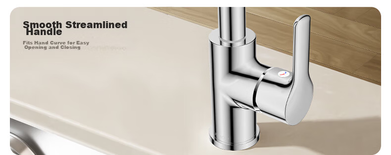 JOMOO Kitchen Faucet Healthy Sink Hot and Cold Dual Control Rotatable Sink Vegetable Washing Basin Faucet 33080 29