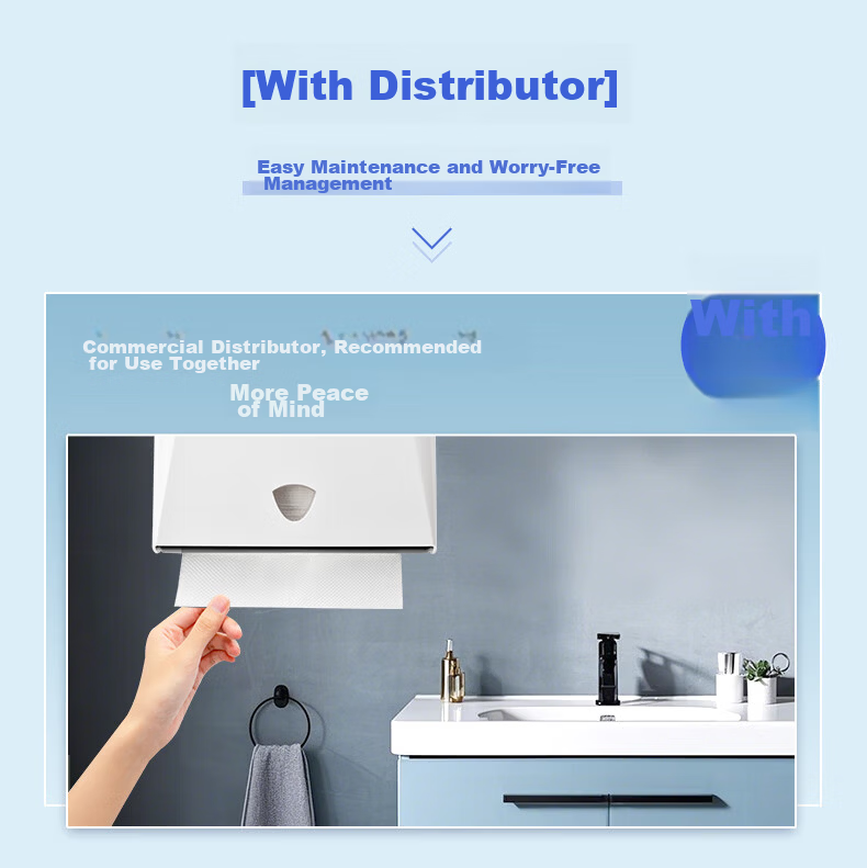 Zhiyue Hand Towels, Single-Ply, 200 Sheets*20 Packs, XXL Size, Commercial Paper Towels, for Hotels, Restrooms, Shopping Malls, Dry Hand Tissues, Whole Box 9
