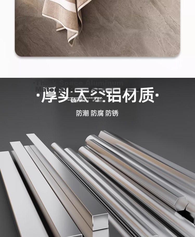 Xinpai Vintage Style No-Drill Wall-Mounted Coat Hook for Bedroom Entryway Cloakroom Door Back Hanging Rack 9
