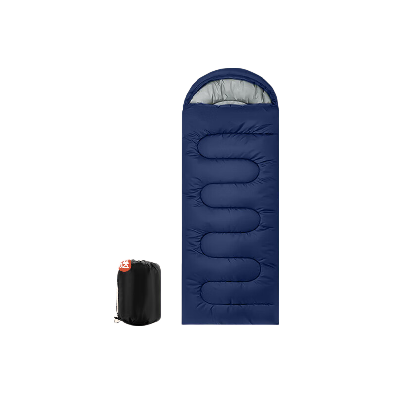 BeiJiLang Outdoor Thickened Adult Warm Cotton Sleeping Bag Spring Autumn Indoor Camping Office Nap Four Seasons Anti-Dirt Sleeping Bag