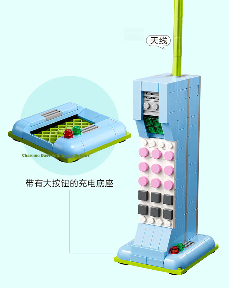LEGO Building Blocks 31174 Retro Telephone Kids Toy Birthday Gift Home Decor Ornament 4