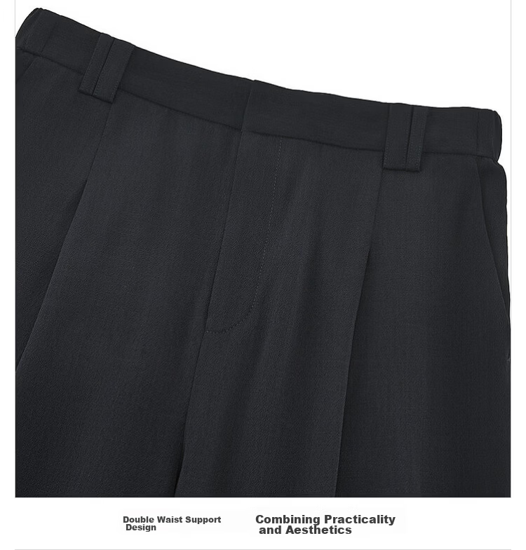 G2000 Women's 2026 Spring Summer Textured Casual Loose Straight Pants with Comfortable Stretch, Mall Edition 25