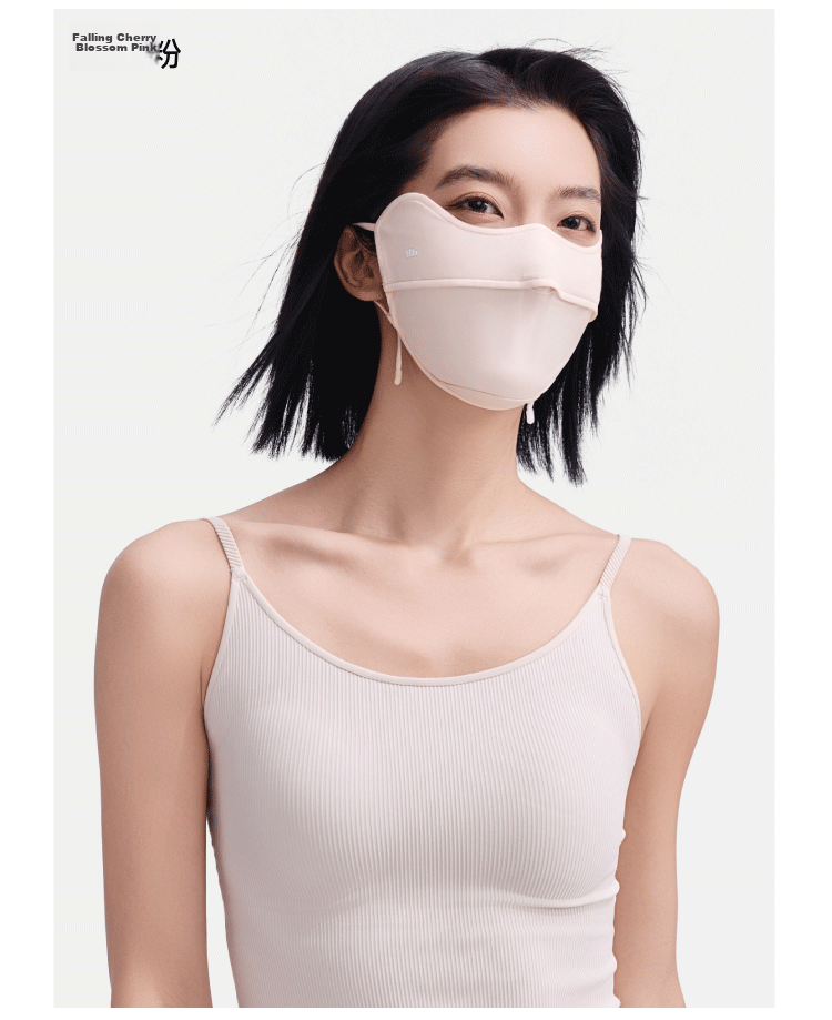 Beneunder Ice Silk Sun Protection Mask for Women, Face Shield, Eye Protection, Summer Cycling Sunshade, UV Protection Face Bikini AL833 32
