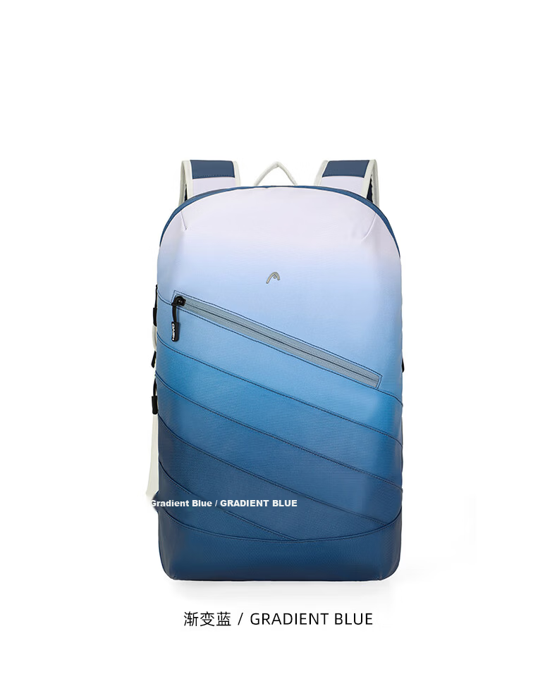 HEAD Gradient Color Tennis Bag Badminton Backpack Double Shoulder Bag Unisex Adult Large Capacity Outdoor Sports Bag 12