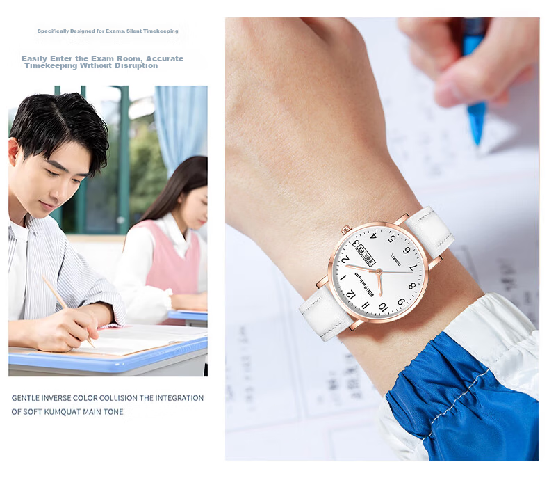 George Earl Women's Watch for Middle and High School Students, 2025 New Stylish Time-Only Girl's Watch for Exam Season 4