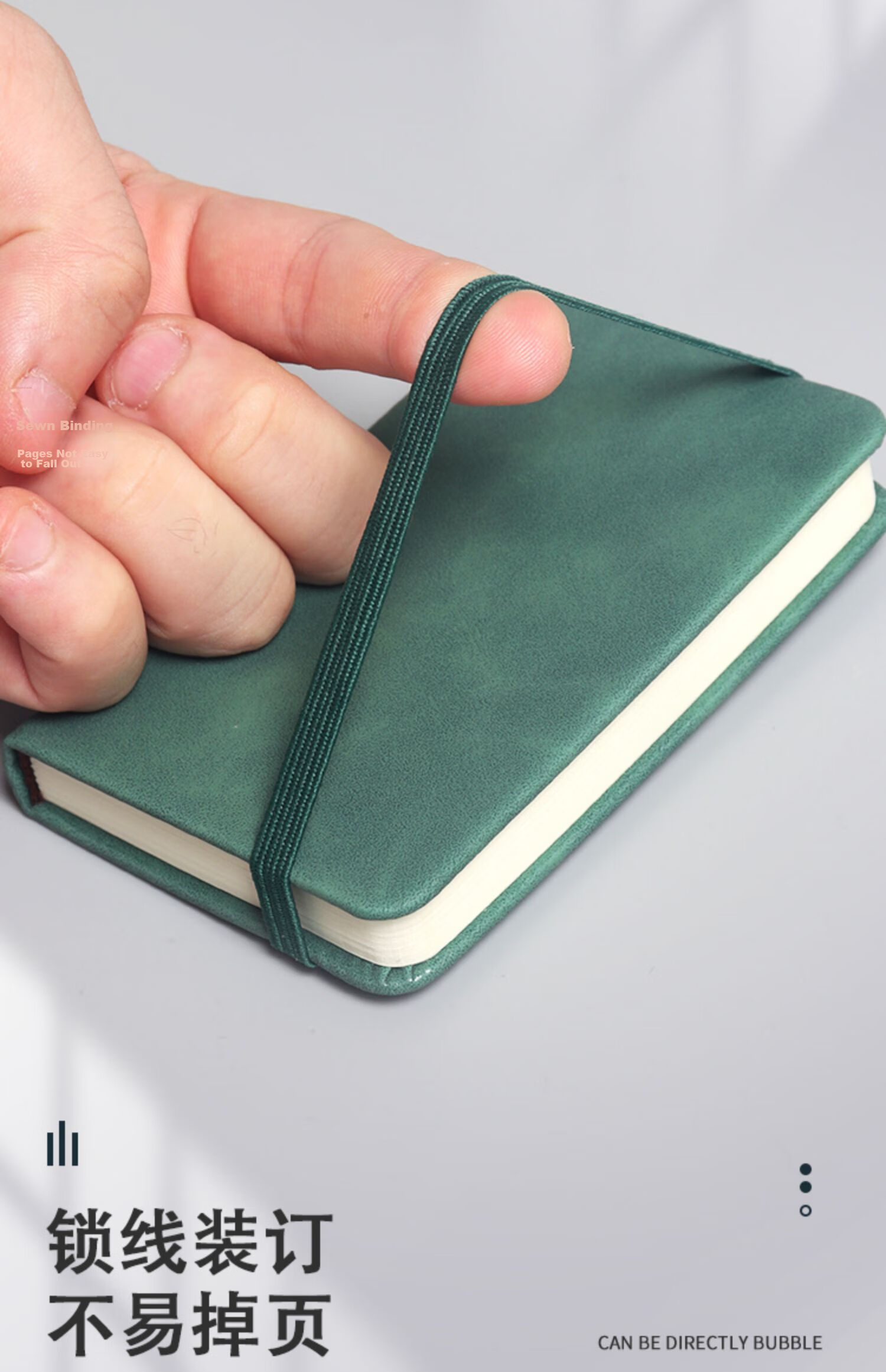 Xutong A7/96 Pages Small Portable Pocket Notebook Simple Handy Word Notebook Small Memo Pad Stationery Diary 10