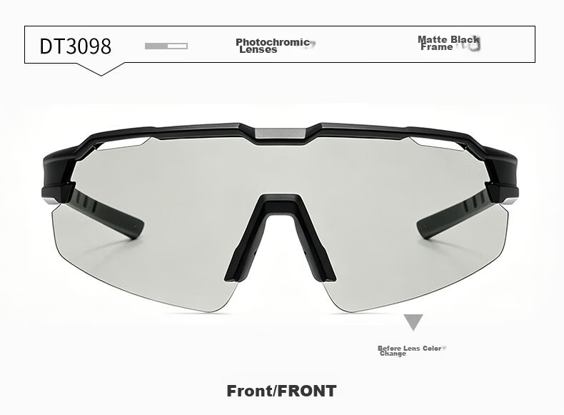 DRATRA Cycling Glasses Unisex Mountain Bike Goggles UV Protection Sunglasses Outdoor Sunshade Glasses 20