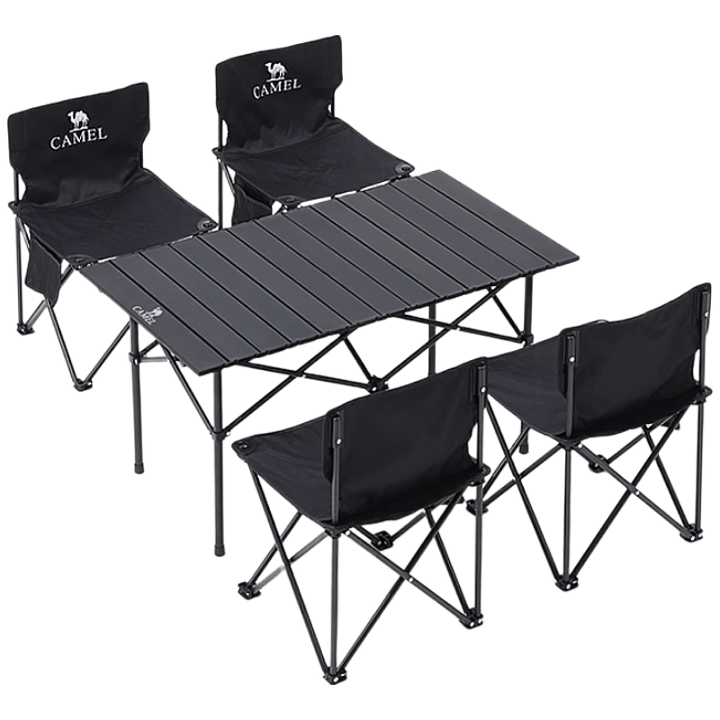 CAMEL Outdoor Folding Table, Picnic Table, Camping Table Equipment, Egg Roll Table Set, Camping Table And Chairs