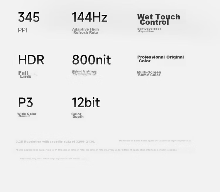 Xiaomi Mi Pad 7 11.2-inch Tablet 3.2K Eye-care Display Snapdragon Surge OS2 8GB RAM 256GB Black with National Subsidy 6