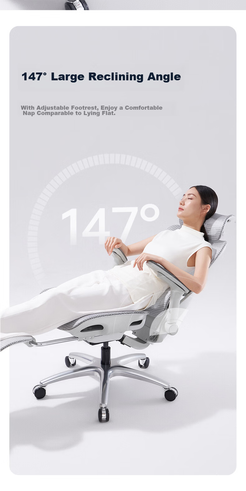 SIHOO B300Pro Ergonomic Chair Gaming Chair Office Chair Computer Chair Biomechanical Seat with 4D Lumbar Support And 6D Armrests 25