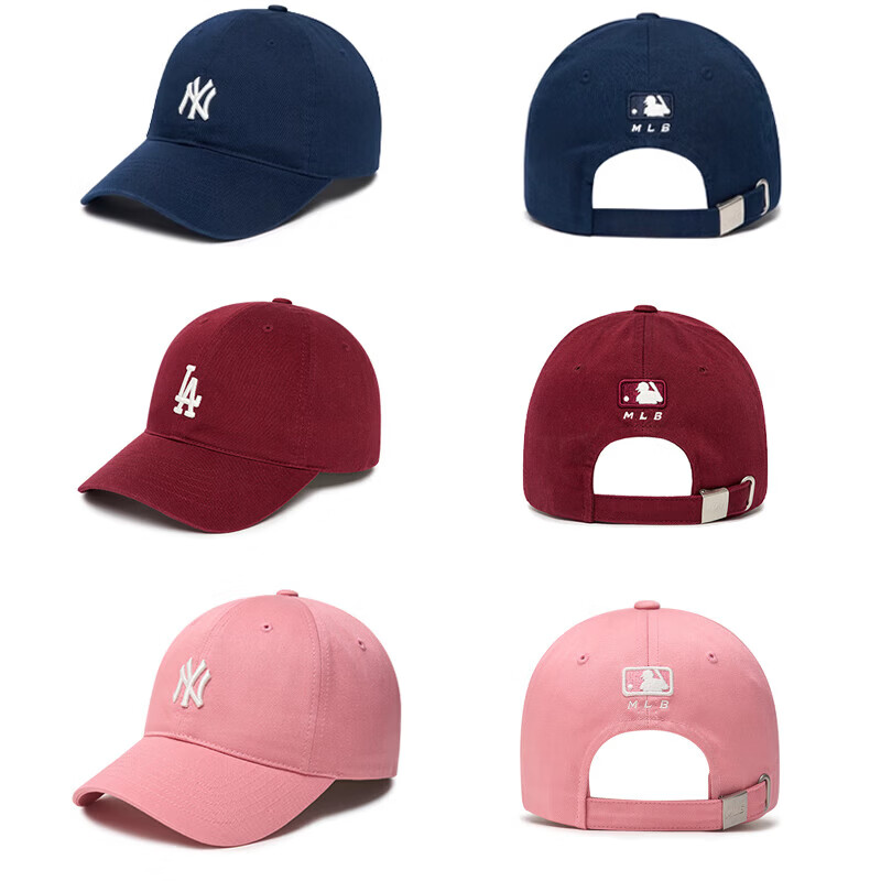 MLB Baseball Cap for Men And Women, Soft Top Sun Visor Hat, Birthday Gift, 3ACP7701N-07BKS 38