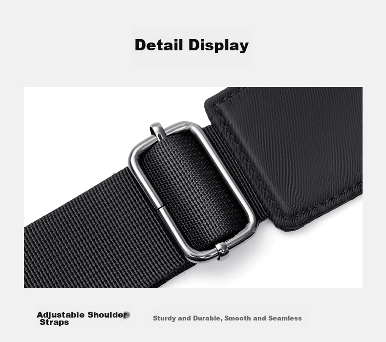 361° Men's Large Capacity Chest Bag Crossbody Sports Commuter Casual Cycling Shoulder Bag Phone Bag 10