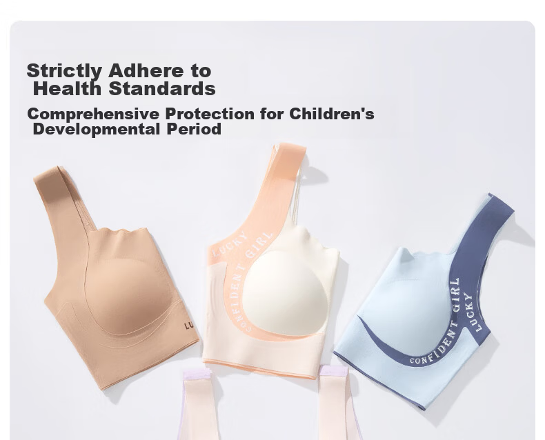 MiiOW Adolescent Shaping Underwear Girls Teen Vest Sports Bra for Middle and High School Students 29
