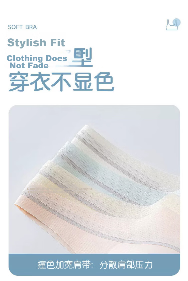 GUJIN 2-Pack Girls' Underwear for Adolescents, Junior High School Students, Stage Two Development, Sports Shockproof, Age 12 Girls 11