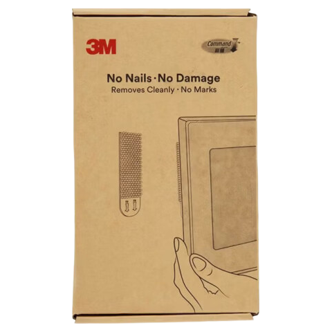 3M Magic Hooks Picture Frame Hangers, 12 Sets Extra Large Size, Strong Load-Bearing Capacity, High-Man Hanging Picture Frame Adhesive Hooks without Marks