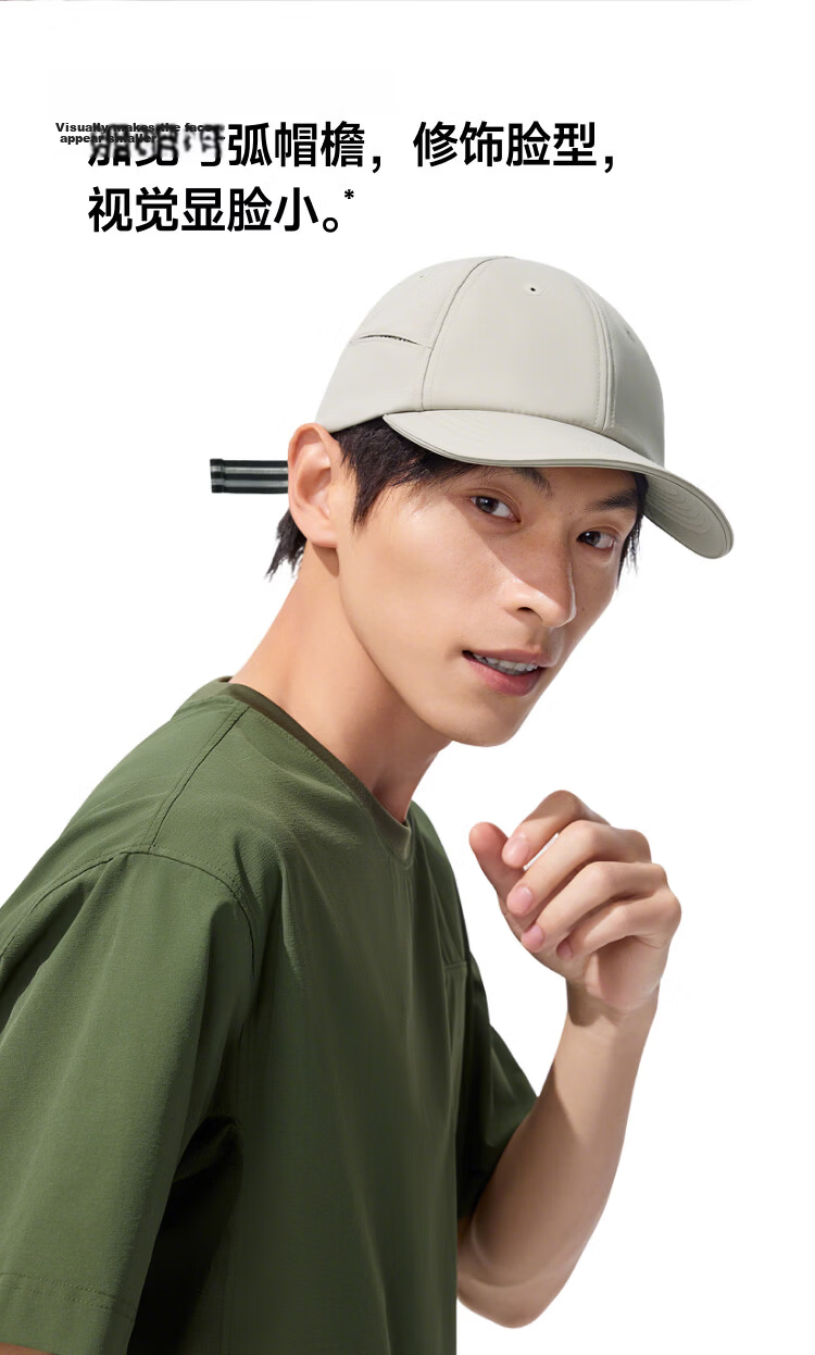 Beneunder Men's Baseball Cap, Sports Visor Hat, Sun Protection Hat, Fashionable And Versatile UV-Resistant AS019 19