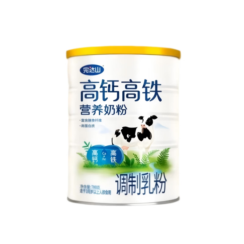 完达山高钙高铁营养奶粉700g蛋白质端午节送成人中老年全家补充营养礼品