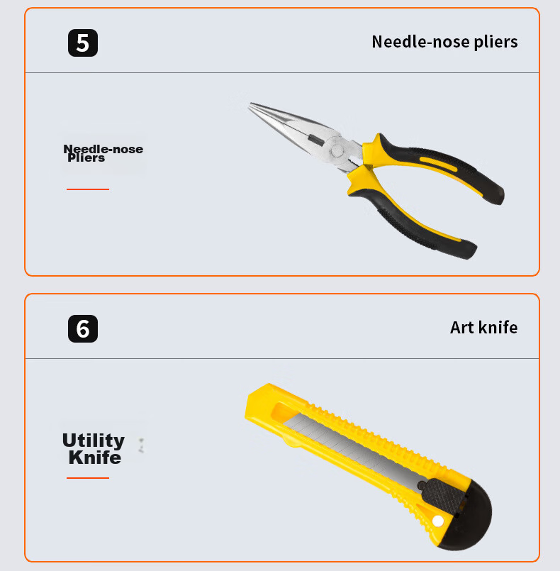 Beifute Tire Repair Tool Kit for Cars, Electric Vehicles, Motorcycles, and Bicycles - Vacuum Tire Emergency Quick Repair Glue and Strips 5