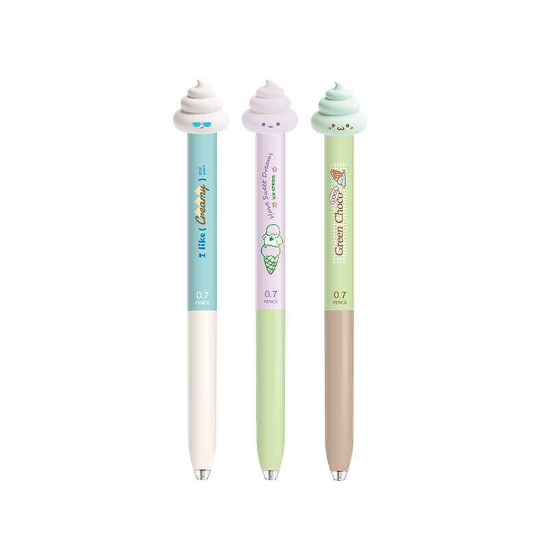 M&G Automatic Pencil 0.5mm Core Refill Squeeze Fun Elementary School Student Essential Back-to-School Writing and Drawing Single Random AMPL0704