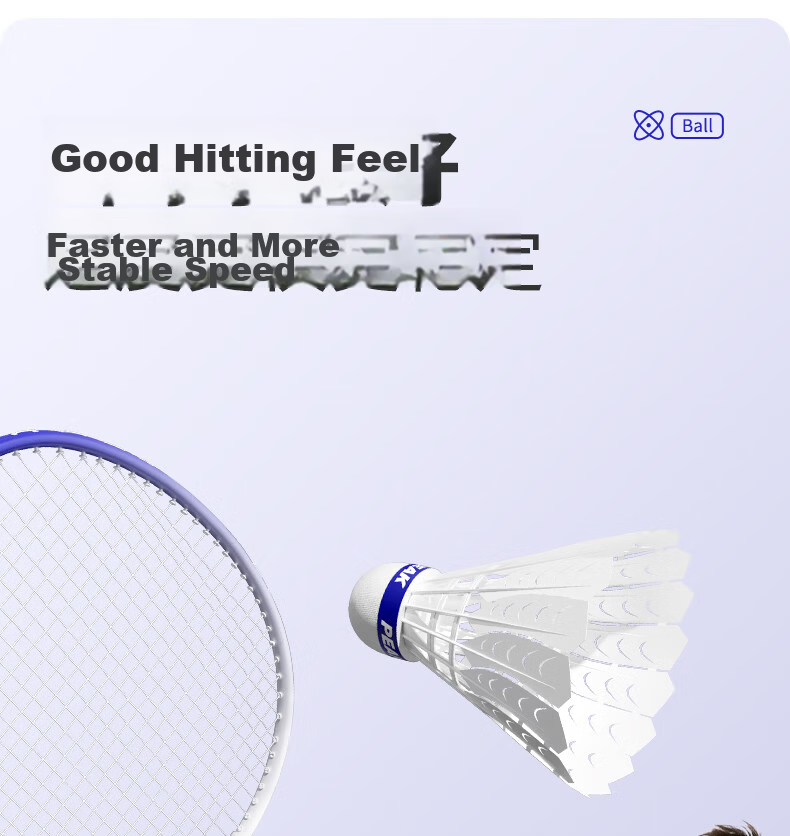 Peak Badminton Synthetic Nylon Shuttlecocks Plastic Durable King 12-Pack Training and Competition Shuttlecocks Pokeong 10