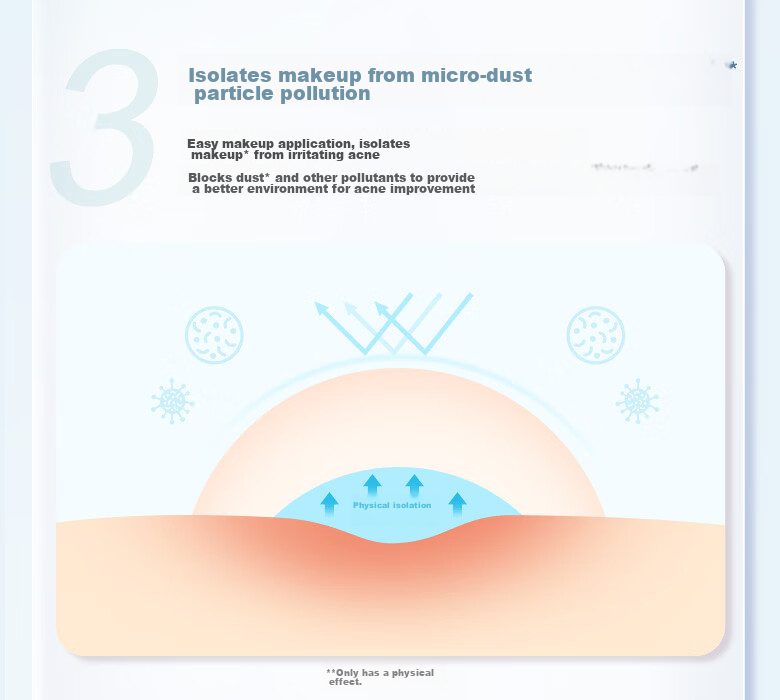 Olive Young Invisible Acne Patches 54pcs Dual-Effect Absorbing Thin Isolation Pollution Holiday Gift for Men and Women 6