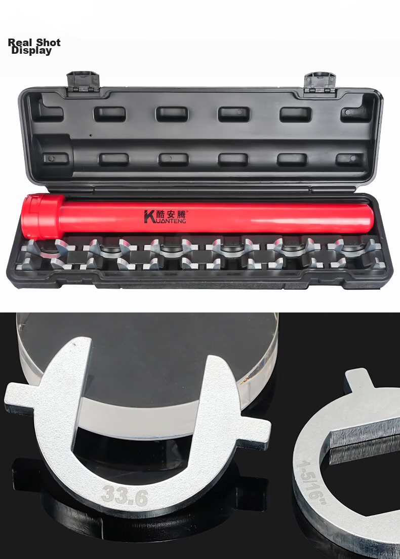 Kuanteng 13-Piece Steering Inner Ball Joint Extractor Removal Tool Steering Tie Rod Wrench Chassis Repair 4