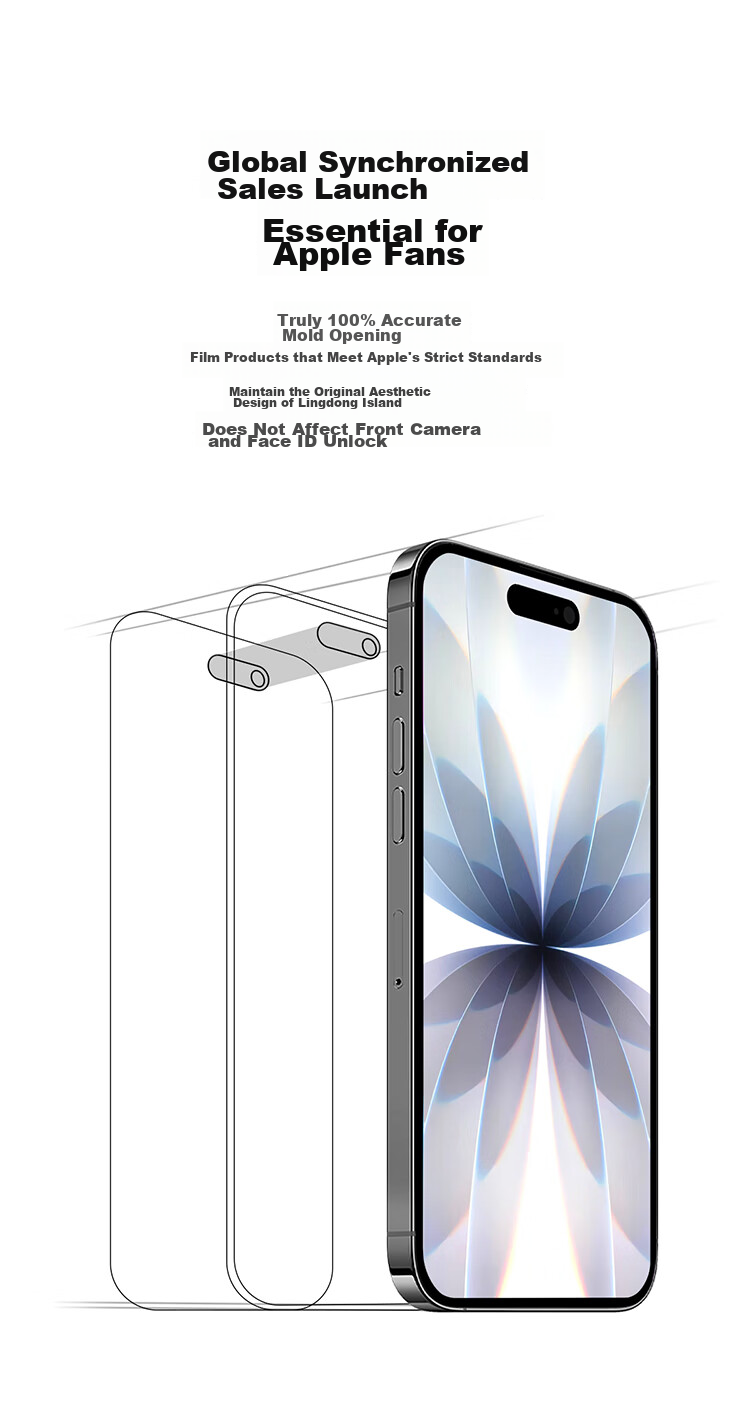 BELKIN Privacy Screen Protector for IPhone 17 Tempered Glass Film, Anti-Peeping Film, Anti-Bacterial Anti-Drop Protective Film OVA169fq-REV 17