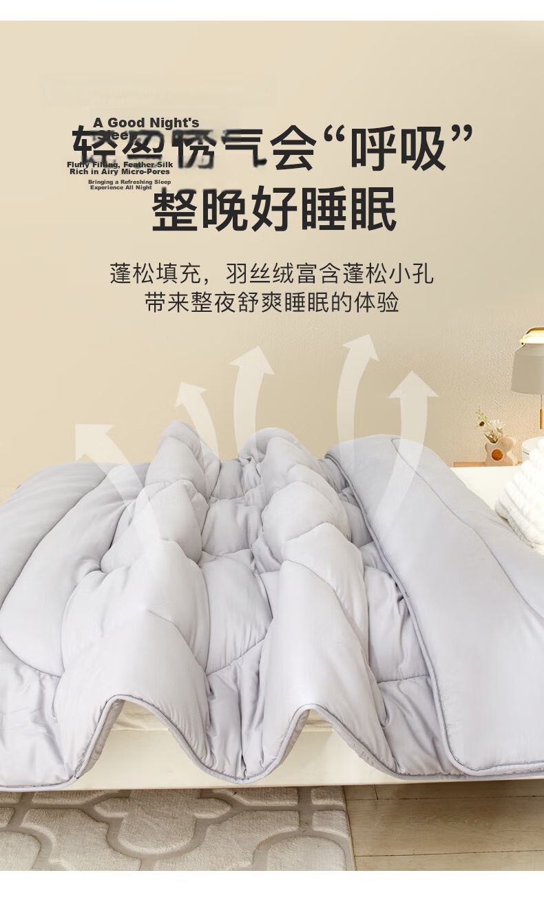 CROWN Winter Thickened Antibacterial Cotton Quilt Duvet Single Double Dormitory 6 Jin 200x230cm 12