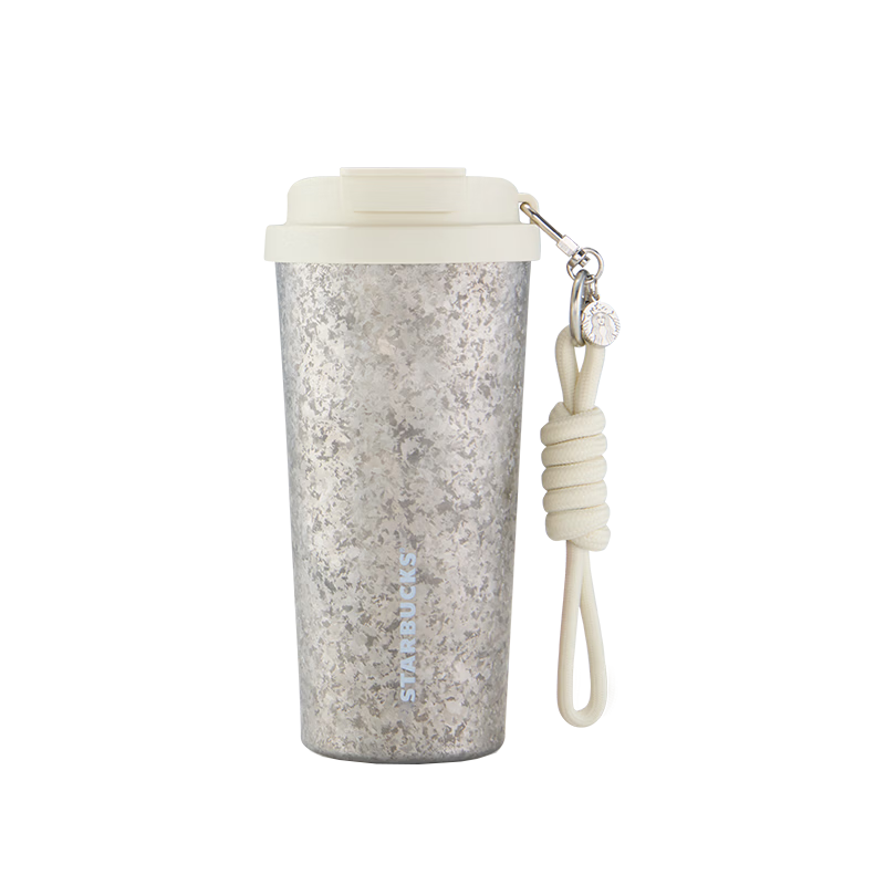 Starbucks Punk Ballet Series Titanium 420ml Insulated Coffee Tea Travel Mug Desktop Cup Holiday Gift