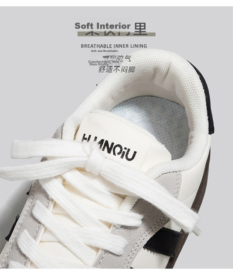 Global Original Vintage Style Black Women's Sneakers 2026 New Ins Versatile Thick Sole Height Increasing Skate Shoes 13