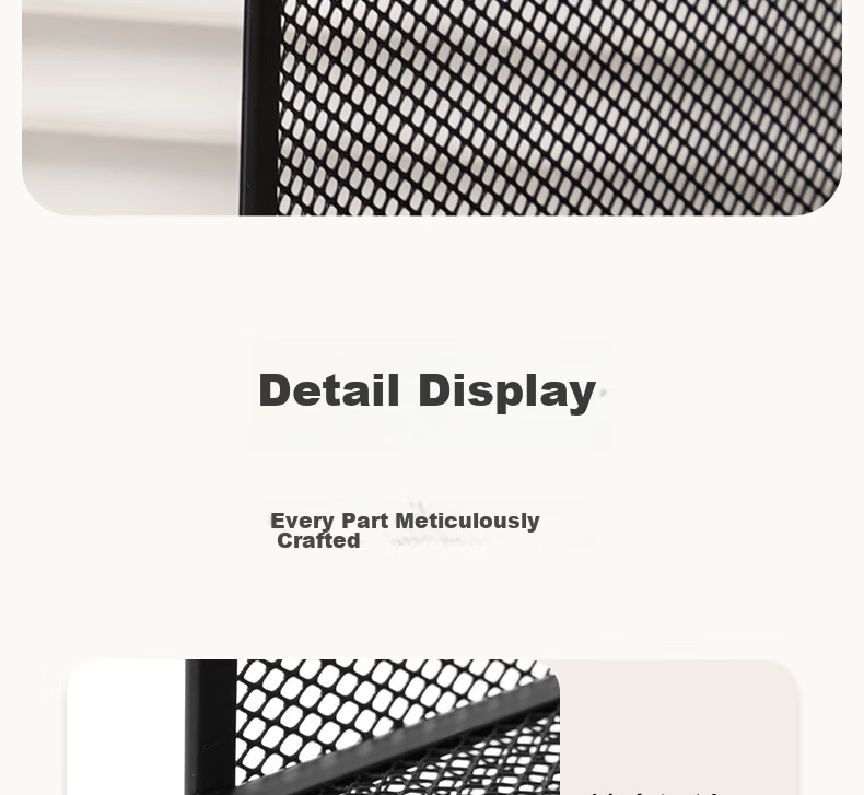 Deli Stackable Metal File Organizer, Document Tray, Bookend Rack, Multi-Layer Office Desk File Storage Box, File Basket, Storage Shelf, Four-Tier Black PB260 12