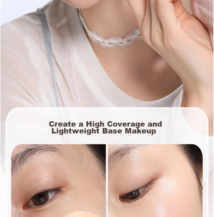 Goodi Big Fatty Cotton Candy Cushion Puff Large Makeup Sponge Dual-Use for Foundation Liquid, Dry and Wet, Non-Powder Absorbing 9