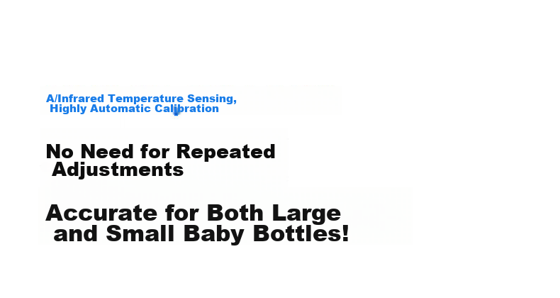 Little White Bear Milk Warmer and Mixer 2-in-1 Infrared Temperature Sensing Milk Heater R1 9