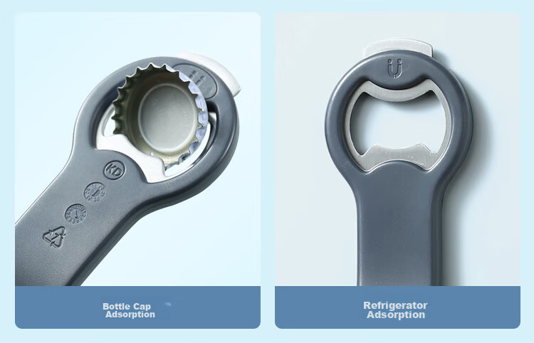 JD Jingzao Beer Bottle Opener Multi-Functional Can Opener with Magnetic Refrigerator Attachment 8