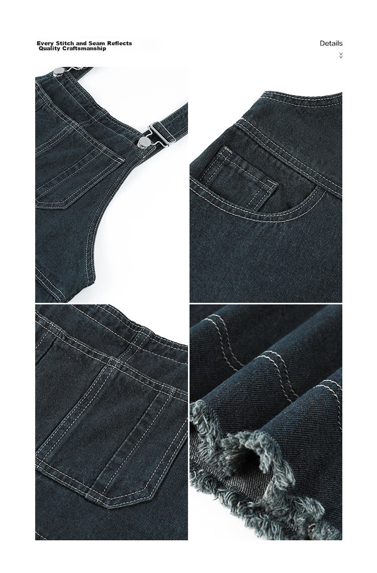 MT Nostalgic Vintage Straight Strap Dress Autumn Fashion Simple Essential 10