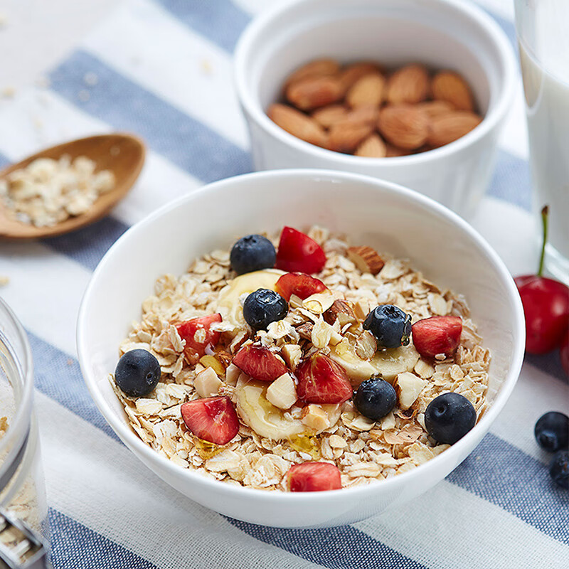 悠采中粮冲调燕麦礼盒1920g（480g*4盒）高纤早餐代餐 节日送礼团购