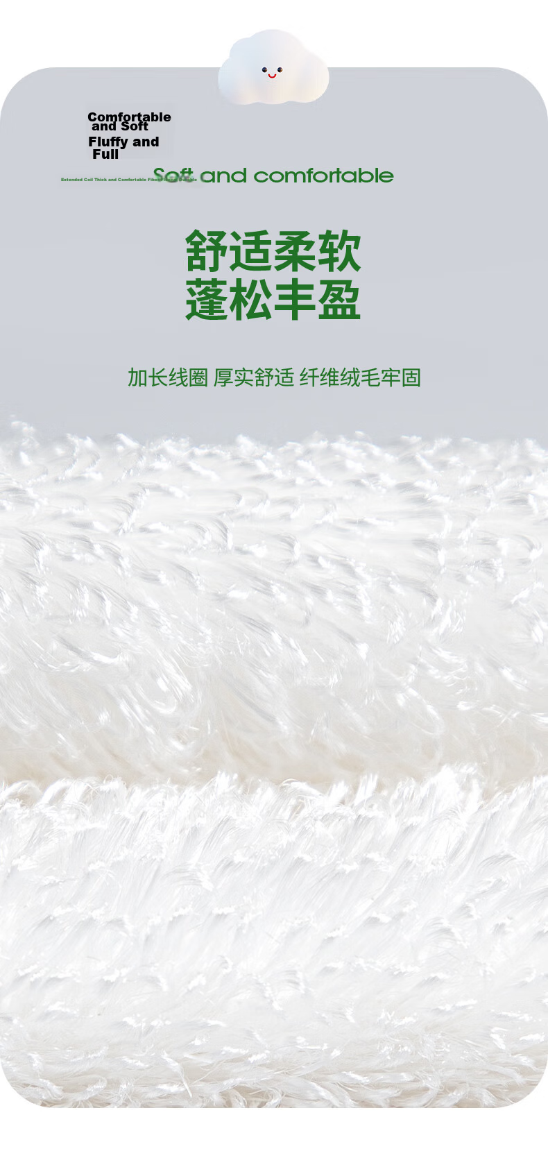 Yunlei Bamboo Fiber Cleaning Cloths 23x18cm 3-Pack Oil-Resistant Kitchen Wipes Absorbent Easy-Clean Lint-Free 4