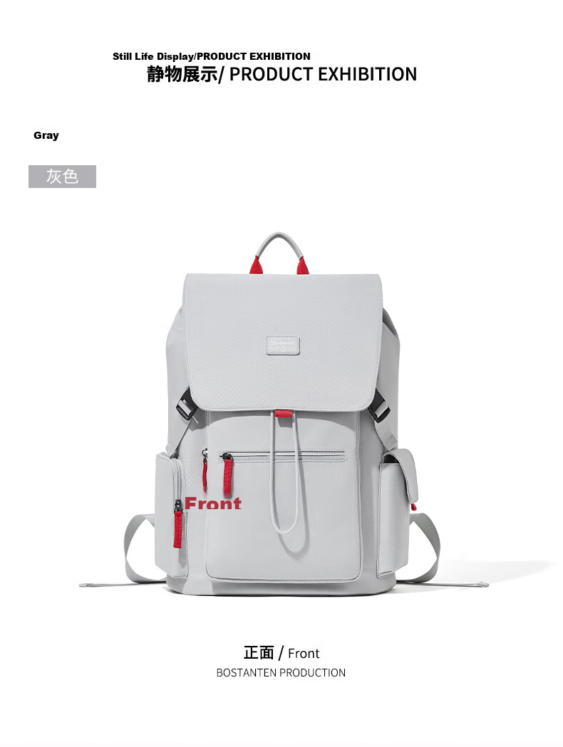 BOSTANTEN Xingqi Backpack Unisex Student School Bag Travel Backpack Camera Drone Inner Bag Large Capacity Laptop Bag 24